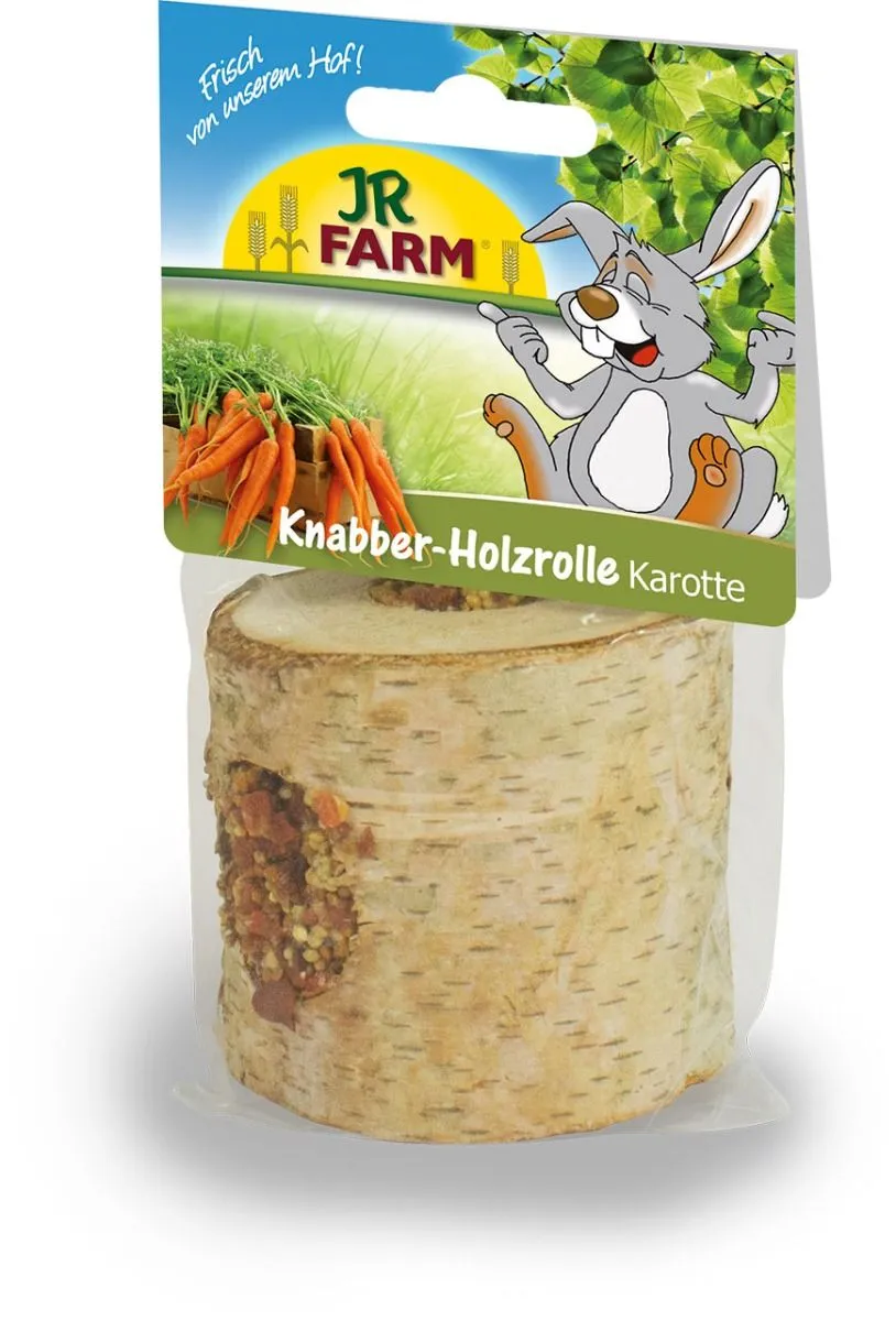 JR Farm Snack Trærulle Gulerod 150 gram